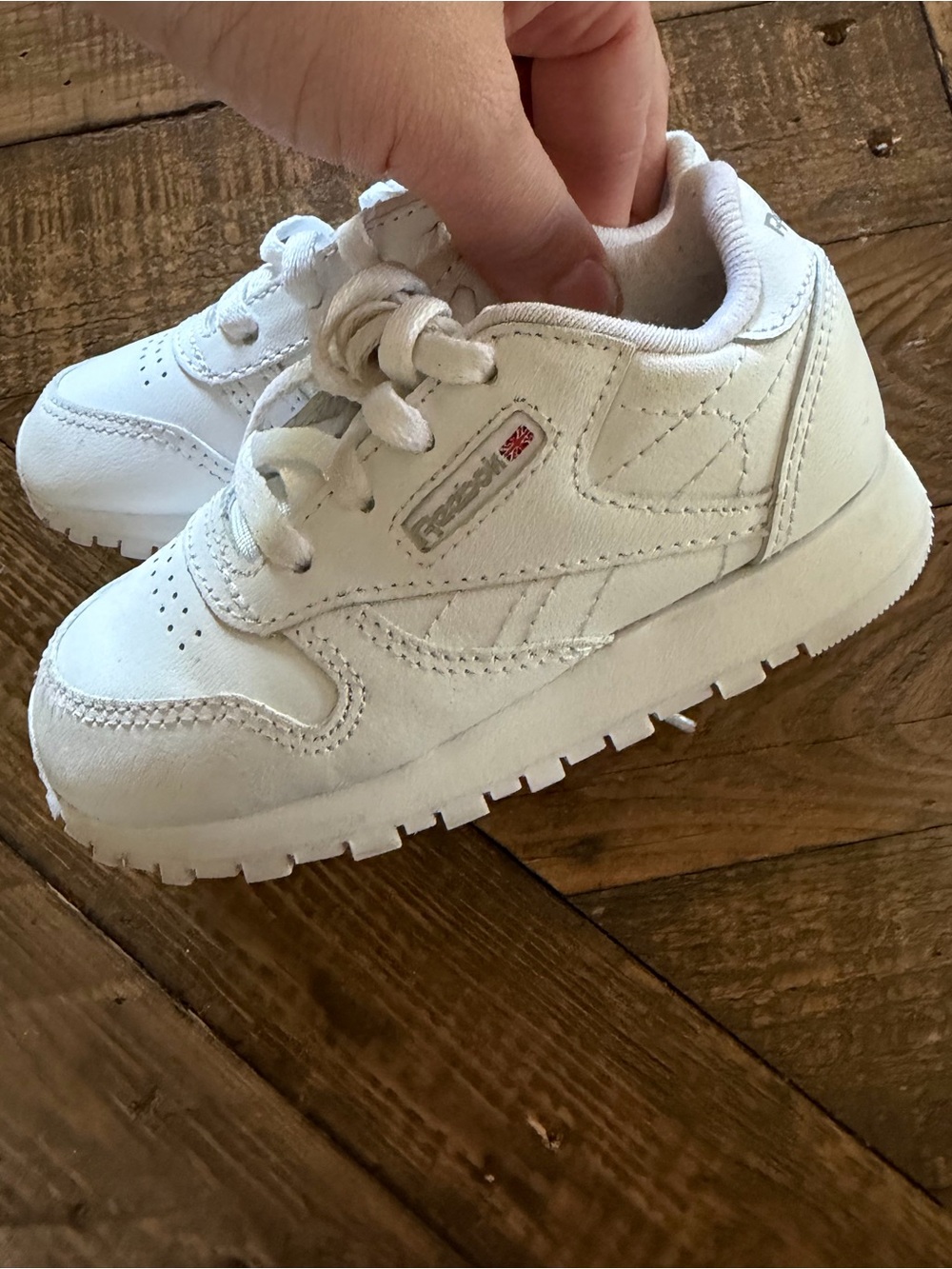 Reebok Classic Toddler Shoes White Sneakers Size 5 Toddler